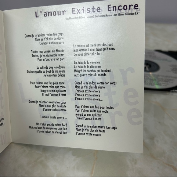 Céline Dion - À L’Olympia CD 1994 - Picture 5 of 7